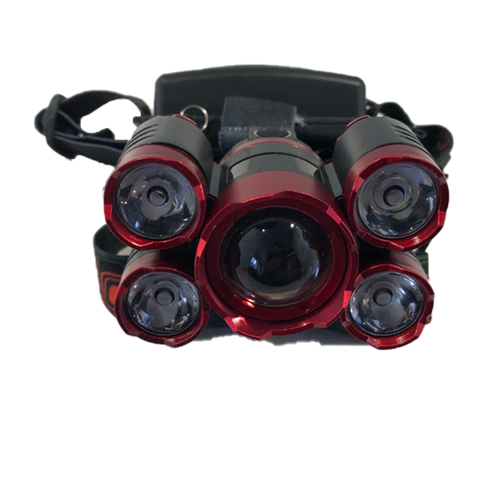 HEAVY DUTY HEAD TORCH WITH PROTECTIVE CASE - A1 Decoy