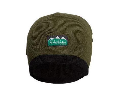 Ridgeline Hat Reversible Beanie Green Black