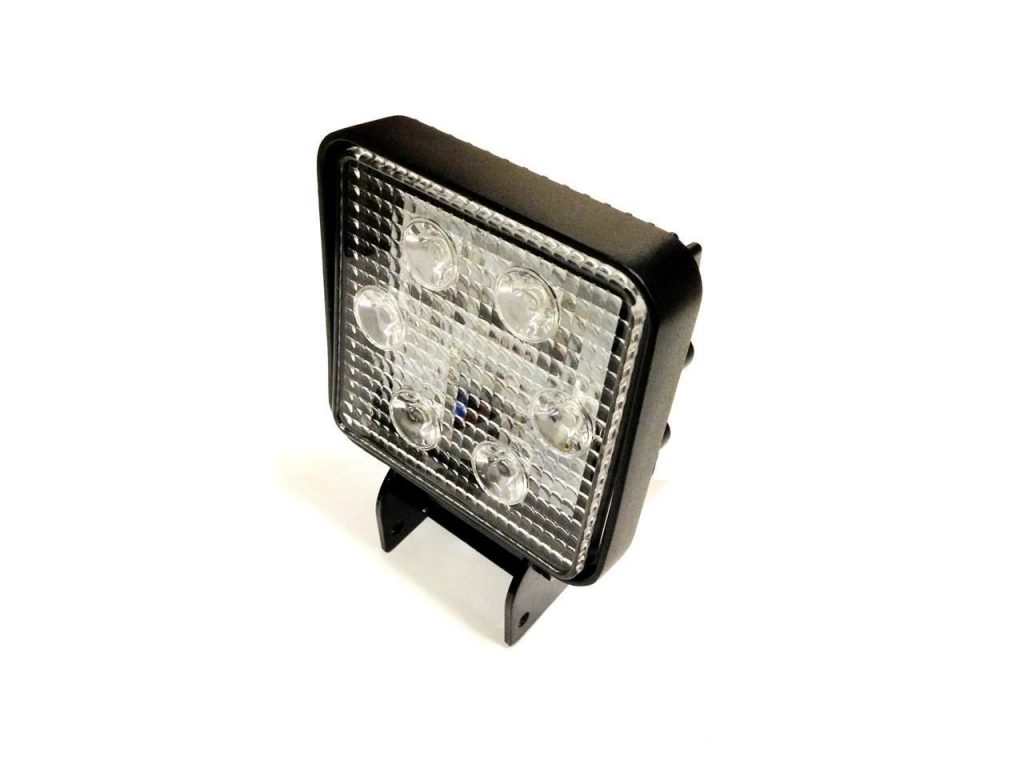 High Powered Square Vehicle Work Light 18w