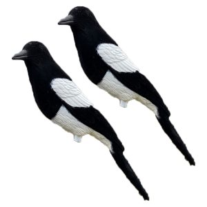 Flocked Magpie Decoy HD