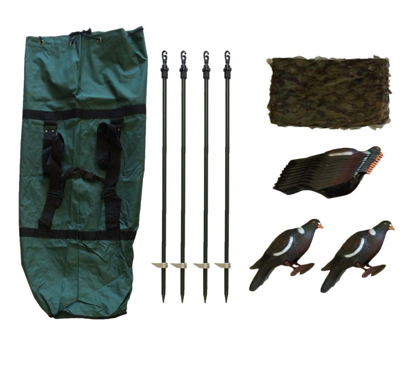 Camo Decoy Bag Hold all Pigeon Shooting Decoying Carry Your Decoys Kit Gear 