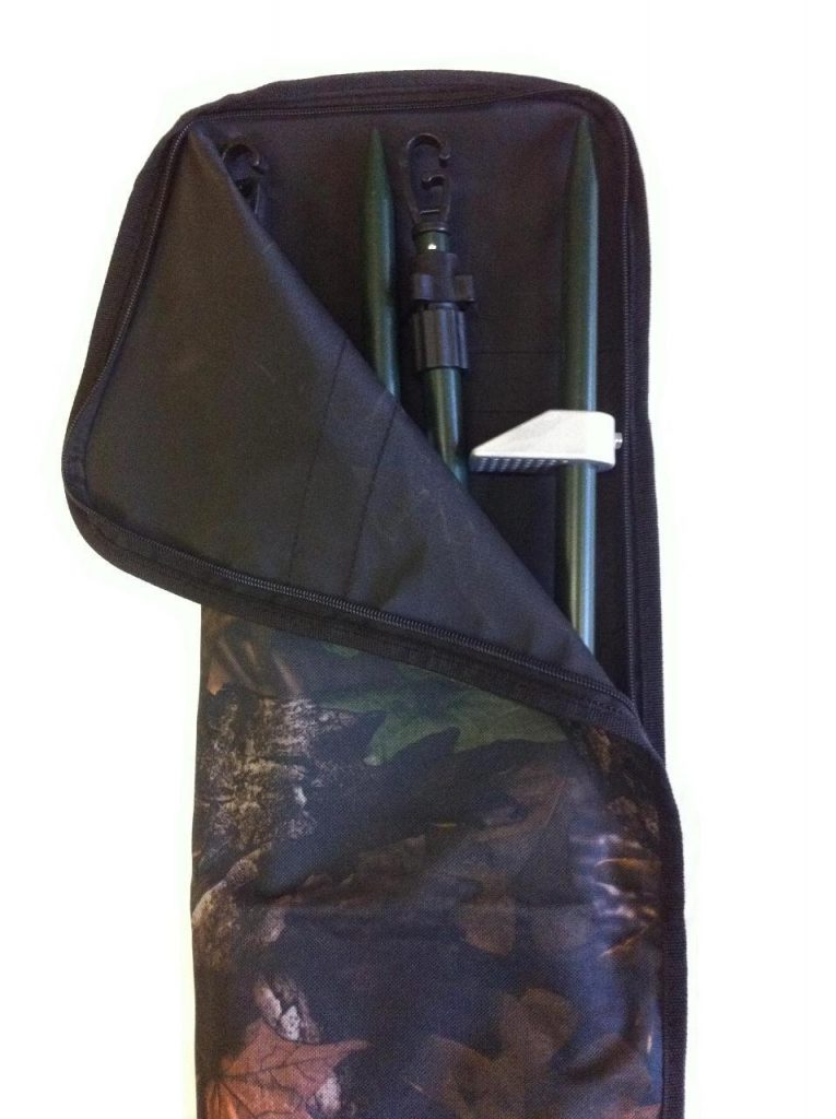 4 Standard Hide Poles & Camo Bag