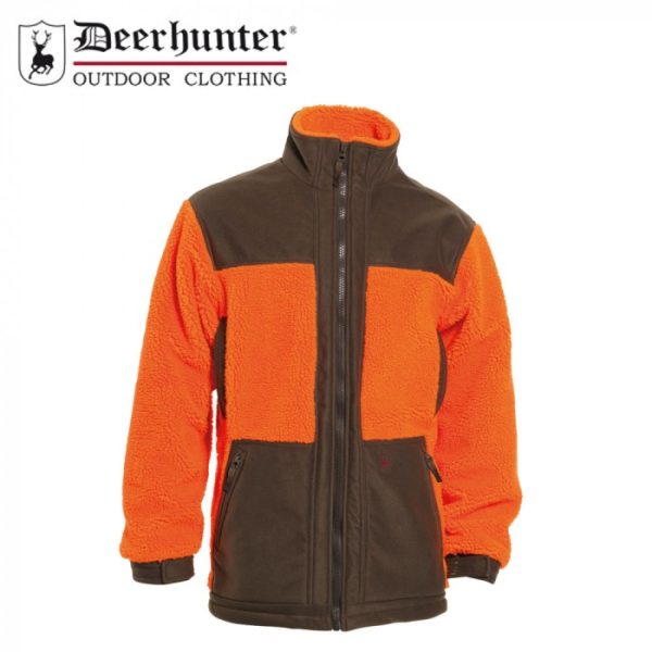 Deerhunter Retrieve Fibre Pile Jacket - Orange