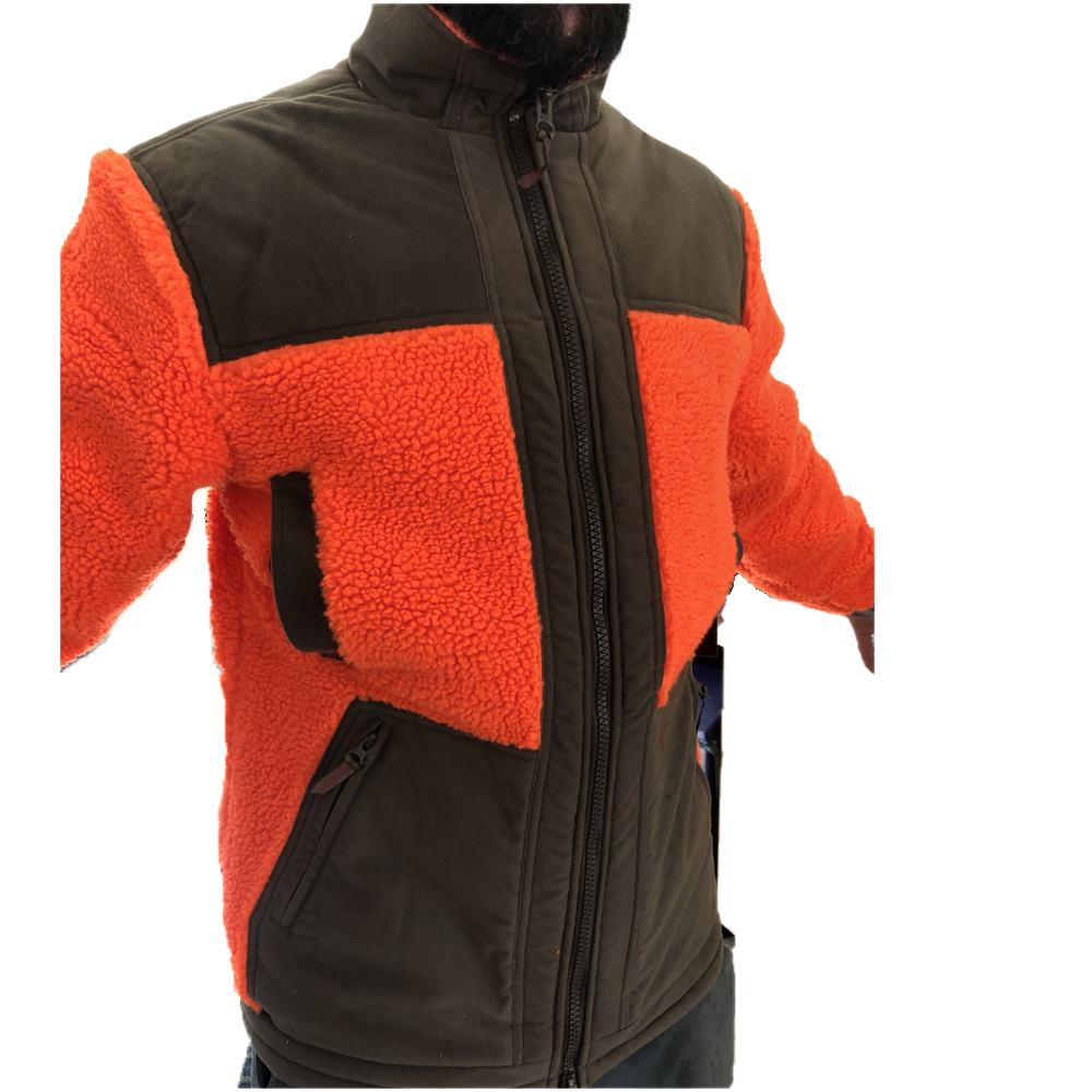 Size 4XL 56" Chest Deerhunter Retrieve Fibrepile Jacket with Deer-Tex Membrane