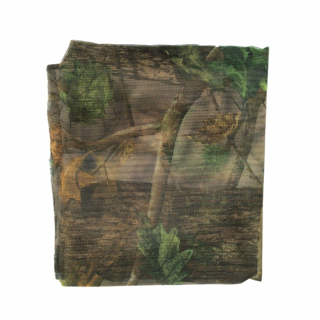 4M LOOPS ENGLISH HEDGEROW CAMO LIGHTWEIGHT NET WITH NEW TIE