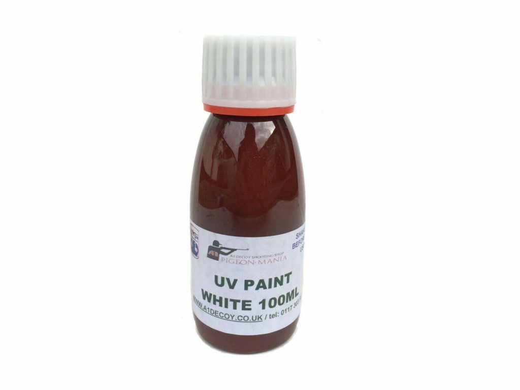 White UV Paint for Decoys