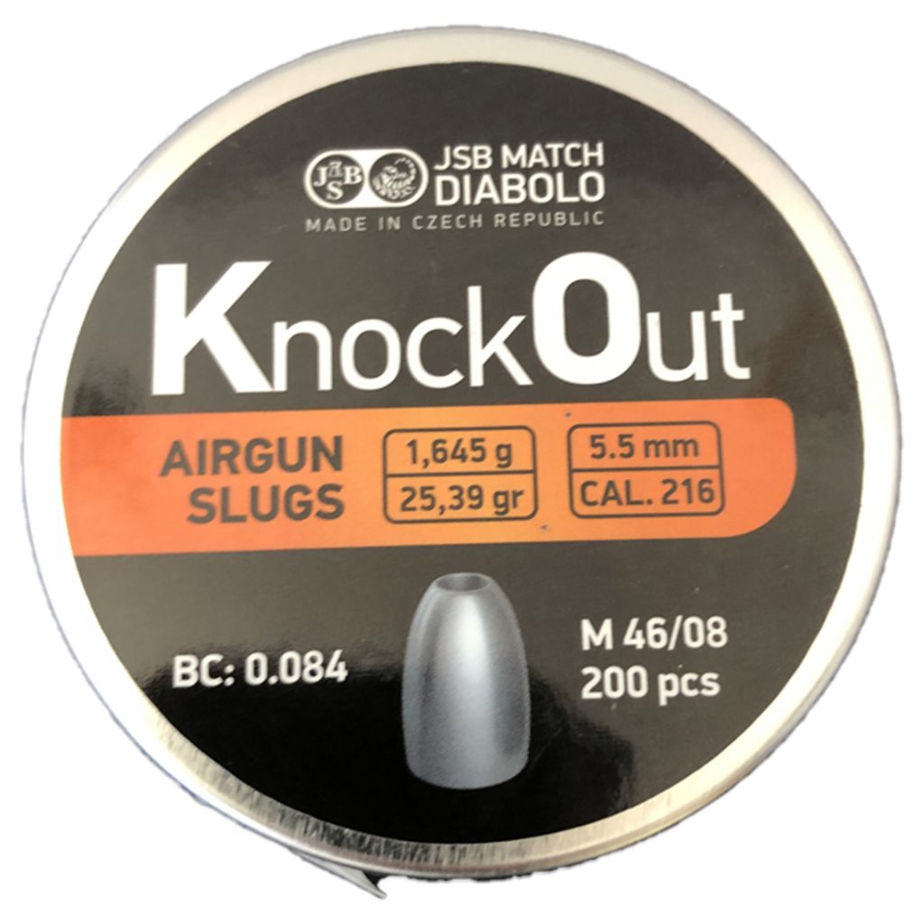 JSB KnockOut Airgun Slugs