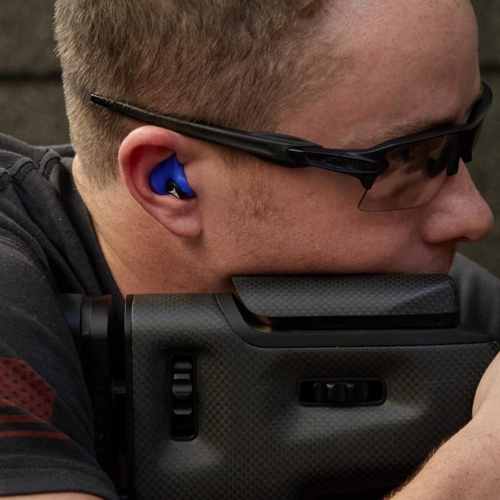 Decibullz custom moulded ear defender plugs