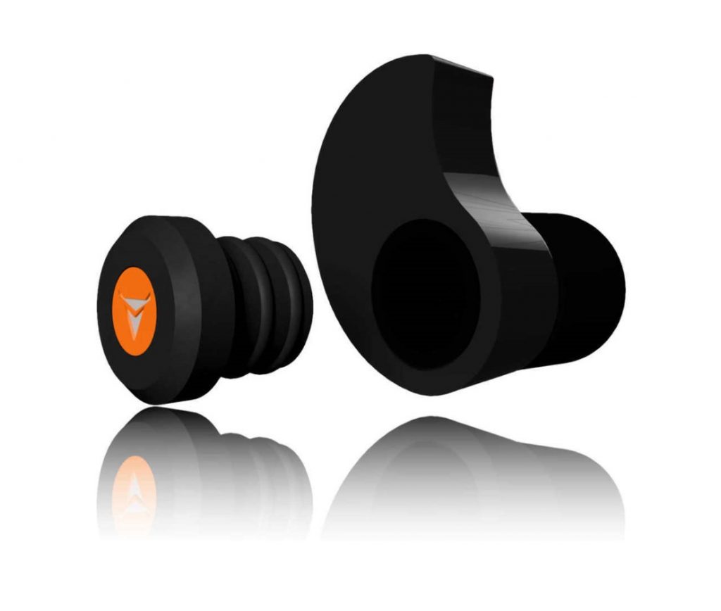Decibullz custom moulded ear defender plugs