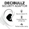 Decibullz custom moulded ear defender plugs