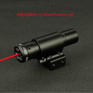 Adjustable Red Laser Sight 11/20mm