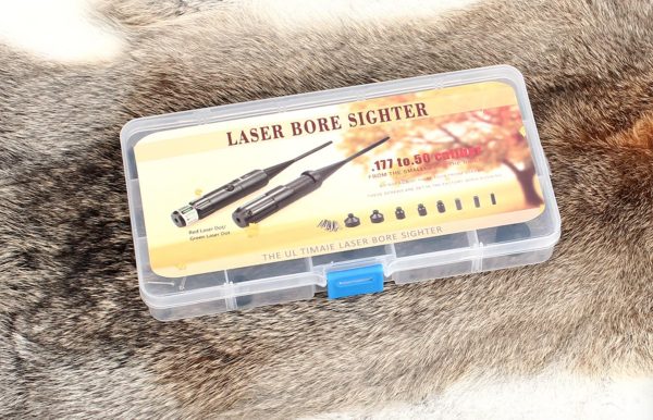Laser Bore Sighter Rifle Shooting Sight .22-.50 Target Boresighter Get on Target