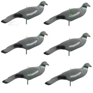Magnum Flocked Pigeon Shells
