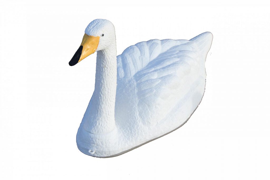 whooper swan decoy