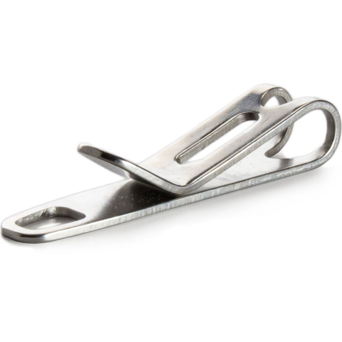 KeySmart Nano Pocket Clip - Stainless Steel