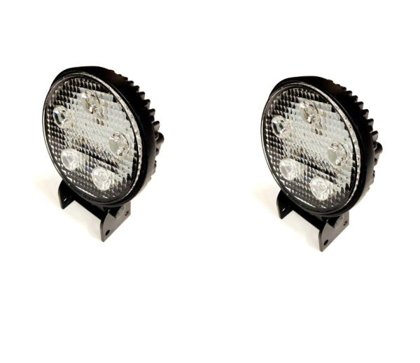 Pack of Two High Power 15w Cree Round Work Light