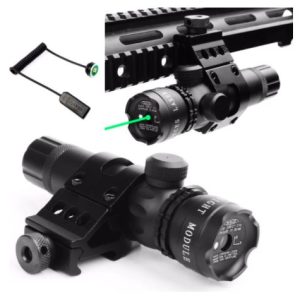 Green Laser Scope with Thumbscrew Mount
