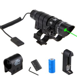 Red or Green Rechargeable Laser & Mounts