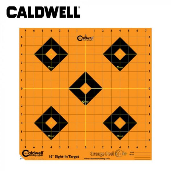 Caldwell Orange Peel Sight-In Target 16 Inch 12 Sheets