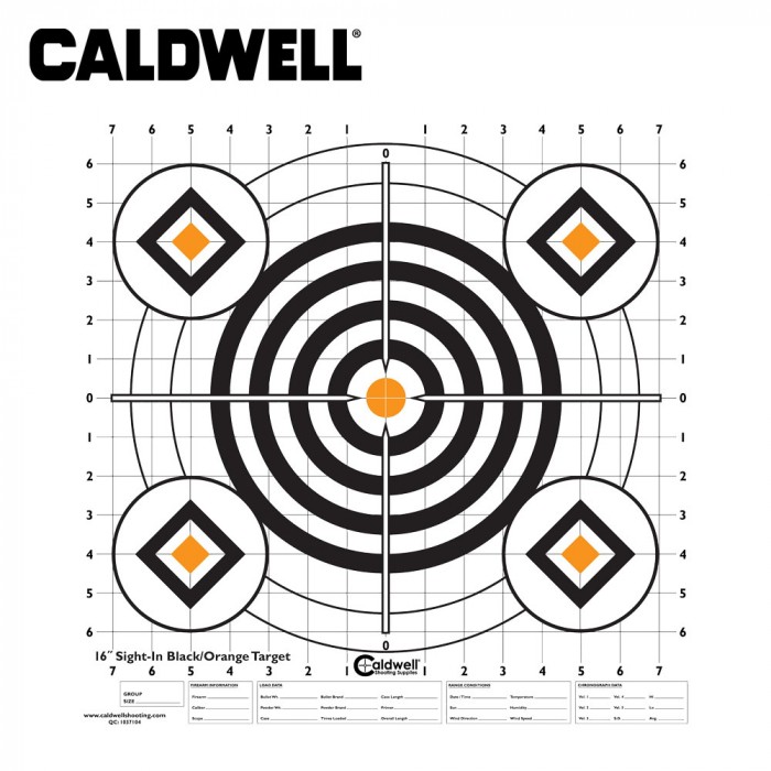 Caldwell Sight In Target 16 Inch 10 Pack
