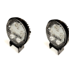 Pack of Two High Powered Round 18w Vehicle Work Light
