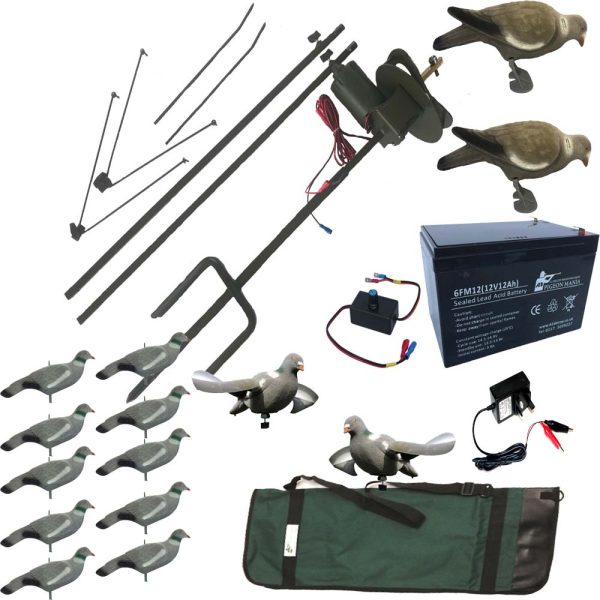 Swoopert Magnet Kit with Free Pigeon Decoys
