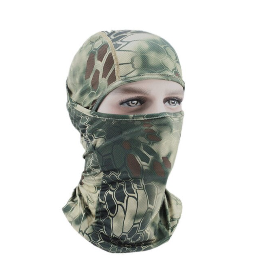 SNAKE CAMO FACE VEIL - A1 Decoy