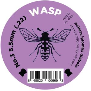 Wasp Pellets No3 Purple .22